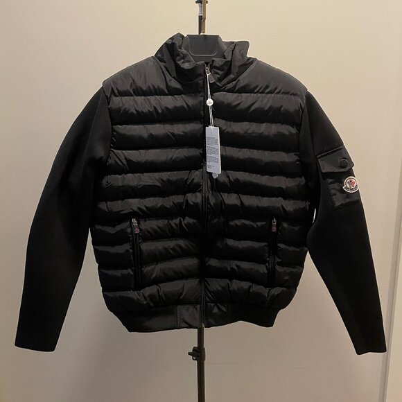 MONCLER MEN NEW CASUAL PUFFER JACKET SIZE:1 - Picture 1 of 6